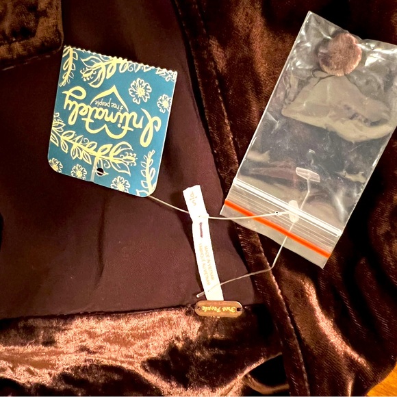 Free People Viola Veltet Romper - Picture 8 of 10